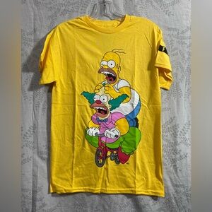 Yellow The Simpsons Graphic T-Shirt
